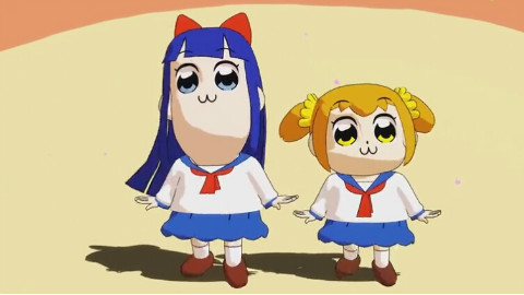 【MMD】pop子和pipi美跳舞真的好可爱吖!